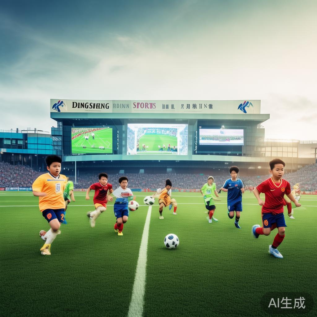 作为有责任感的企业，顶盛体育特别关注青少年的体育培